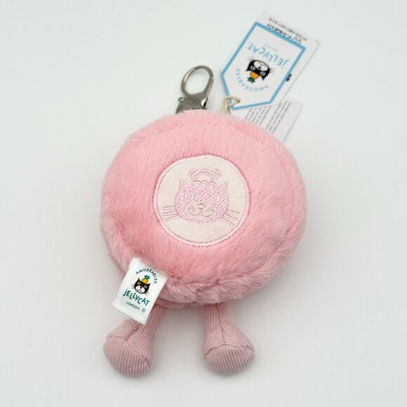 Jellycat Macaron Bag Charm Key Chain Plush Cute Gift New with Tags - Picture 3 of 5
